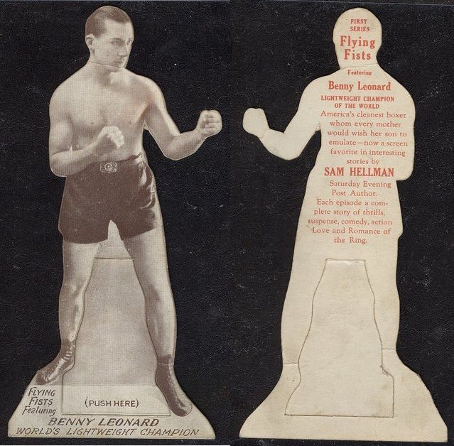 1924 Flying Fists Standup Benny Leonard